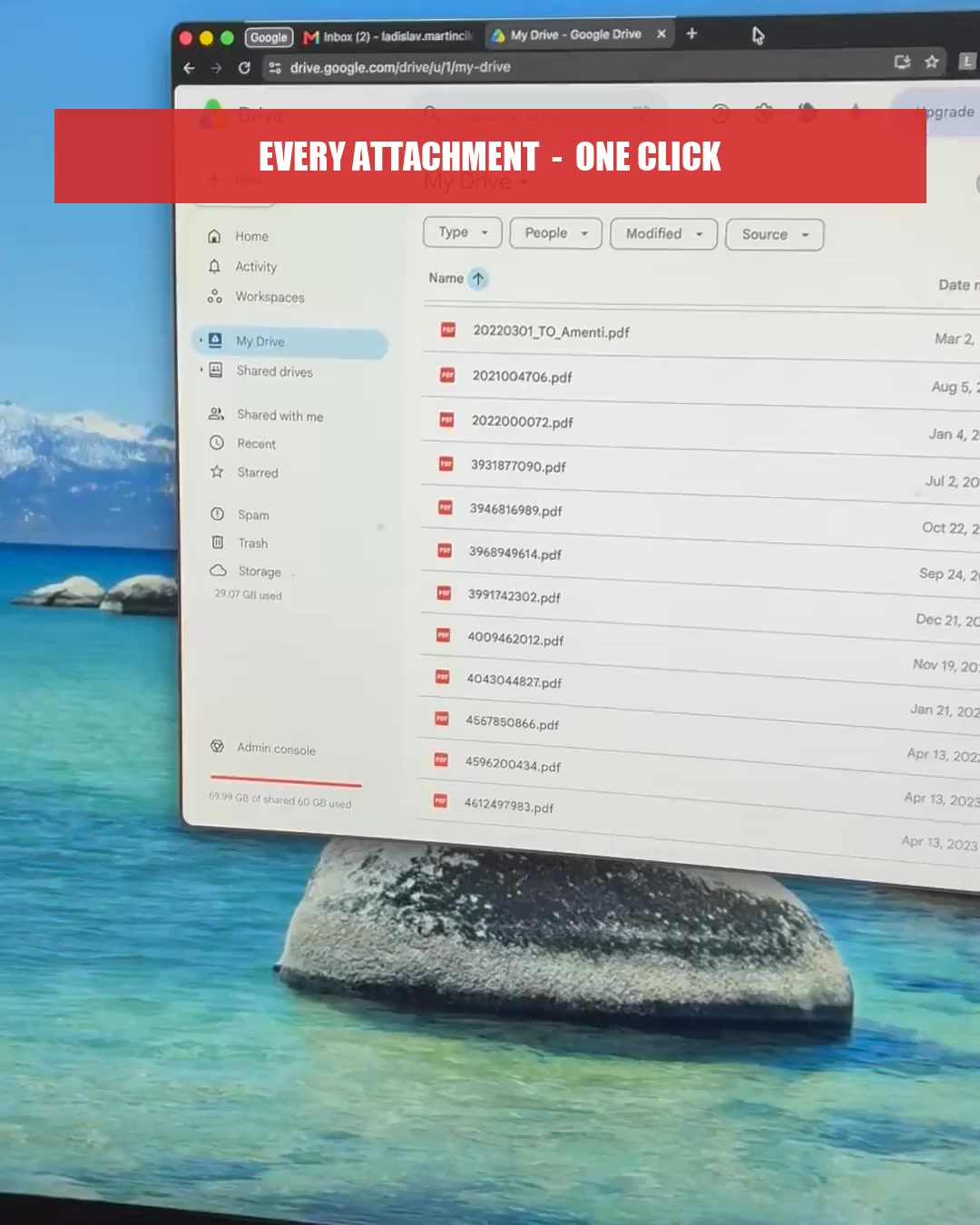 Save Bulk Gmail Attachments Meta ad creative