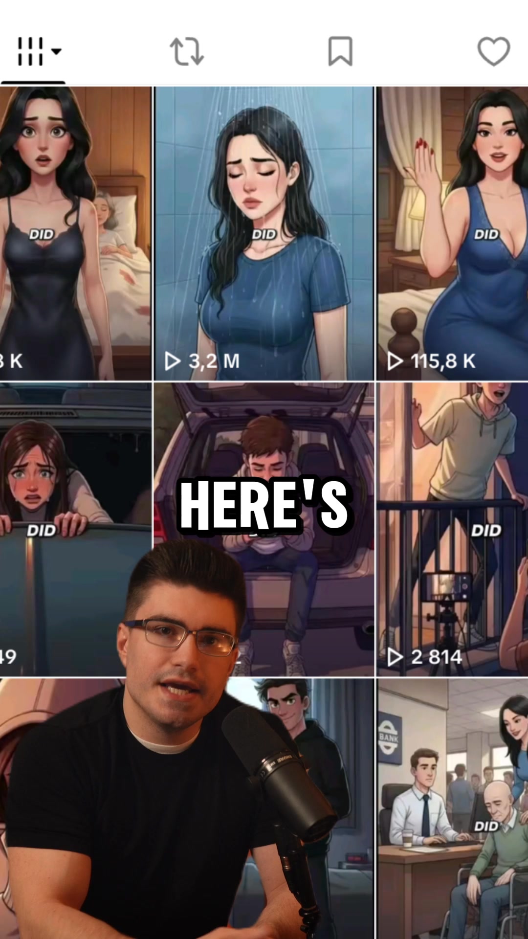 Virvid.ai Meta ad creative