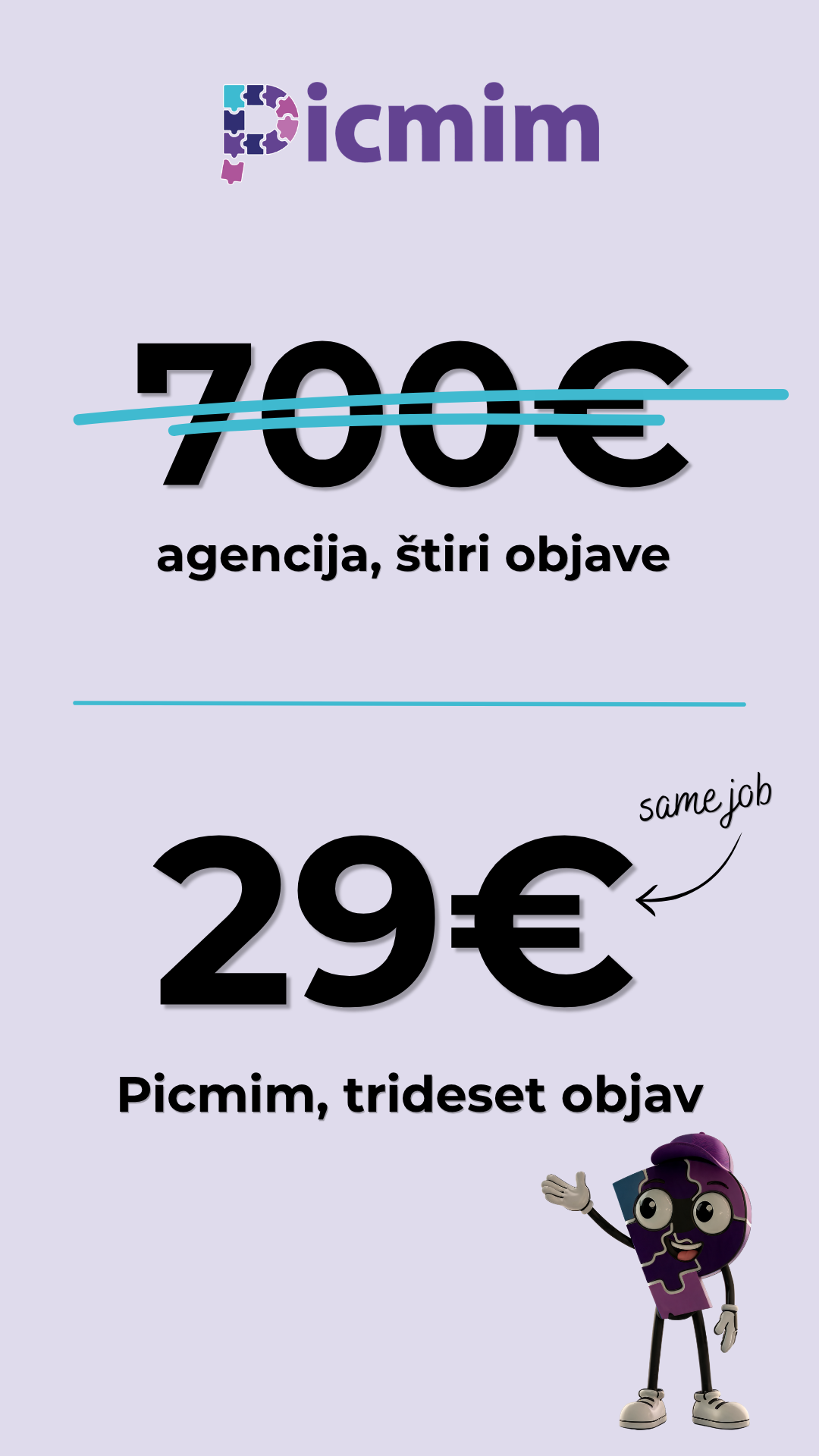 Picmim Meta ad creative