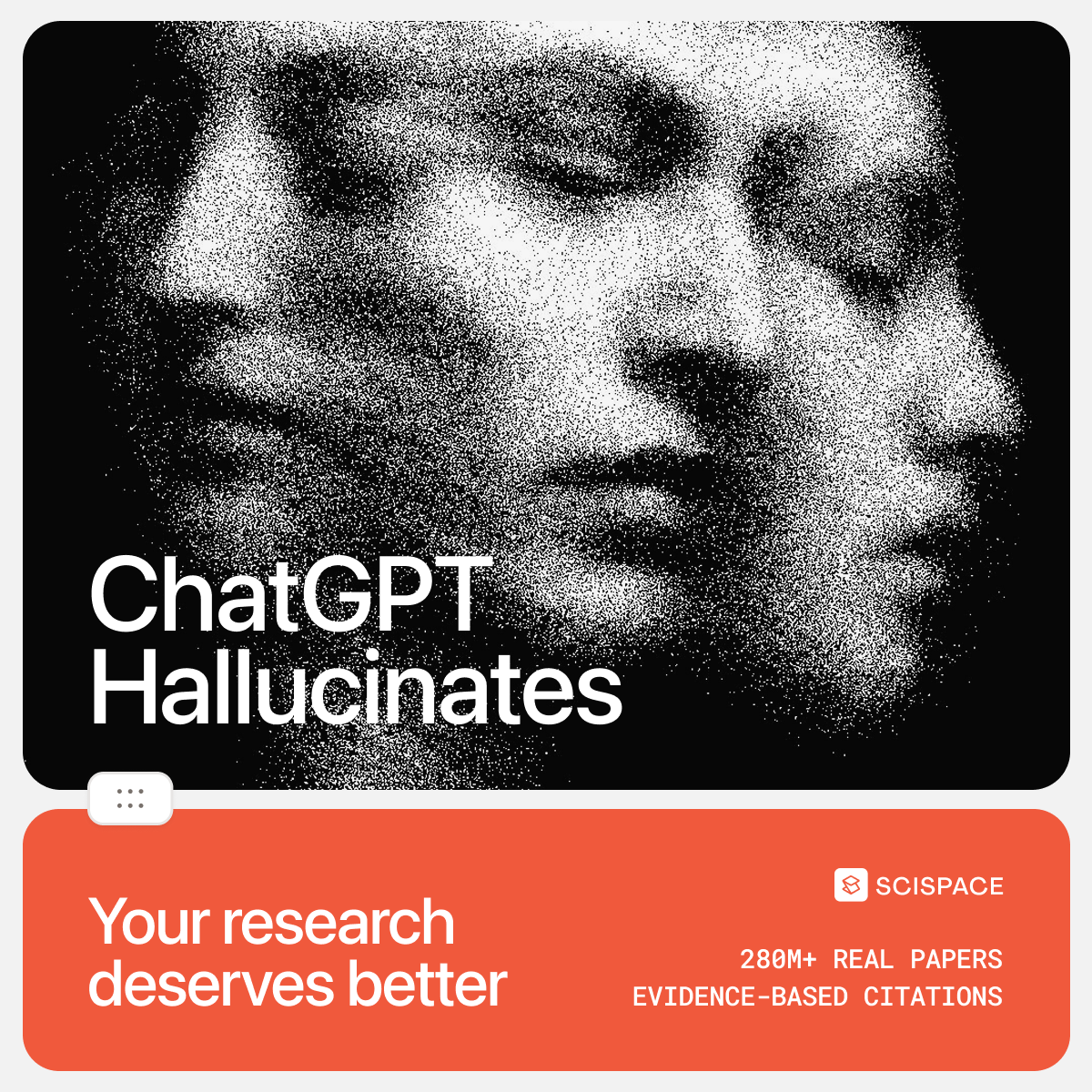 SciSpace Meta ad creative