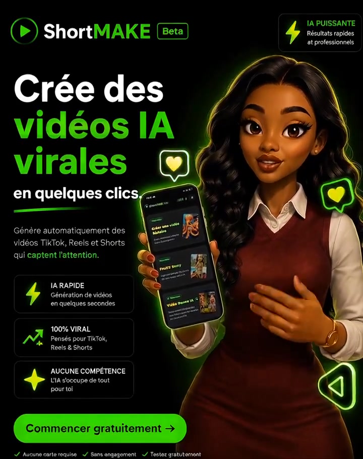 ShortMake Meta ad creative