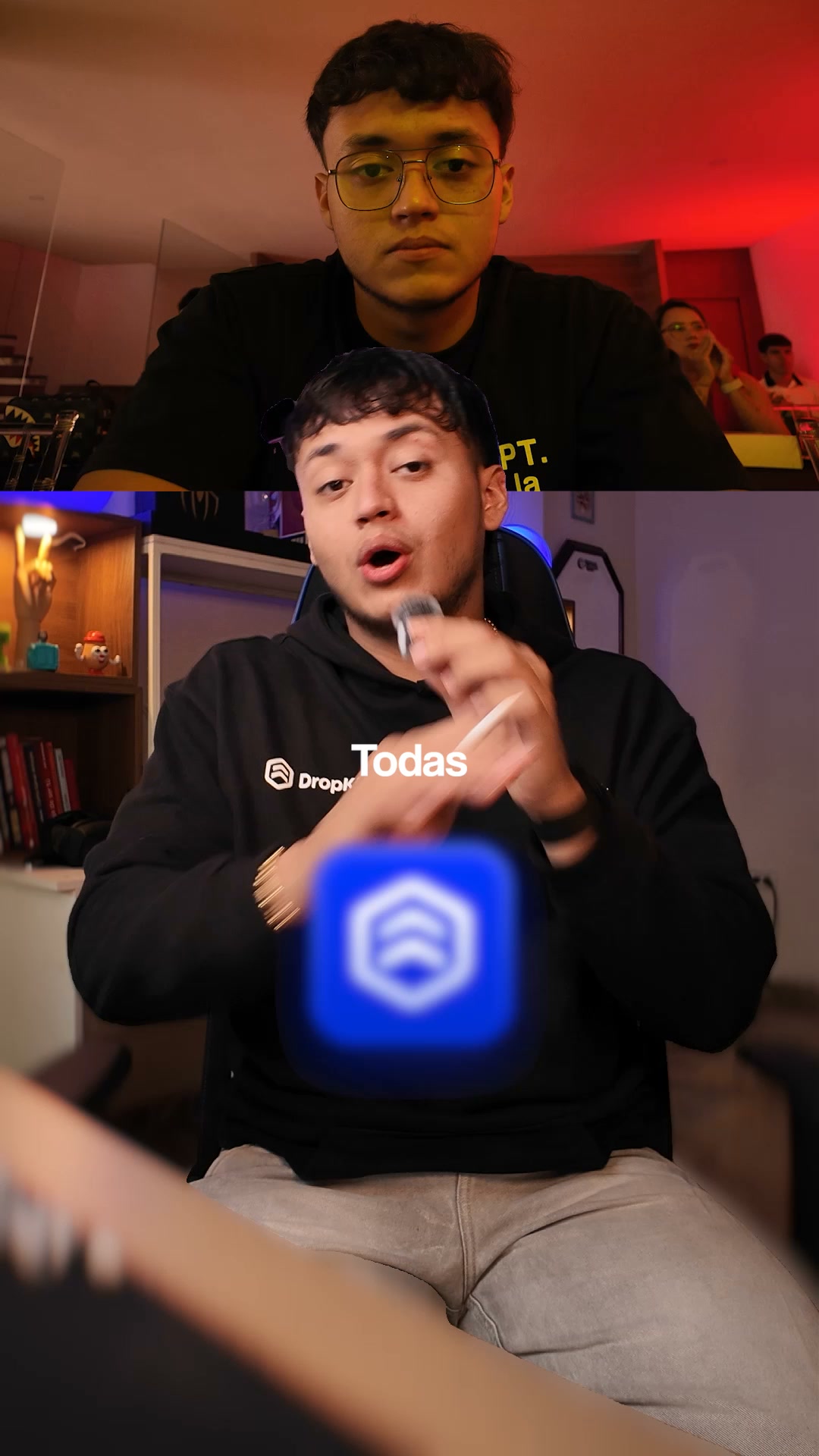 Dropkiller Meta ad creative