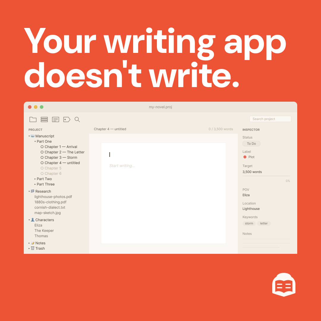 AIWriteBook Meta ad creative