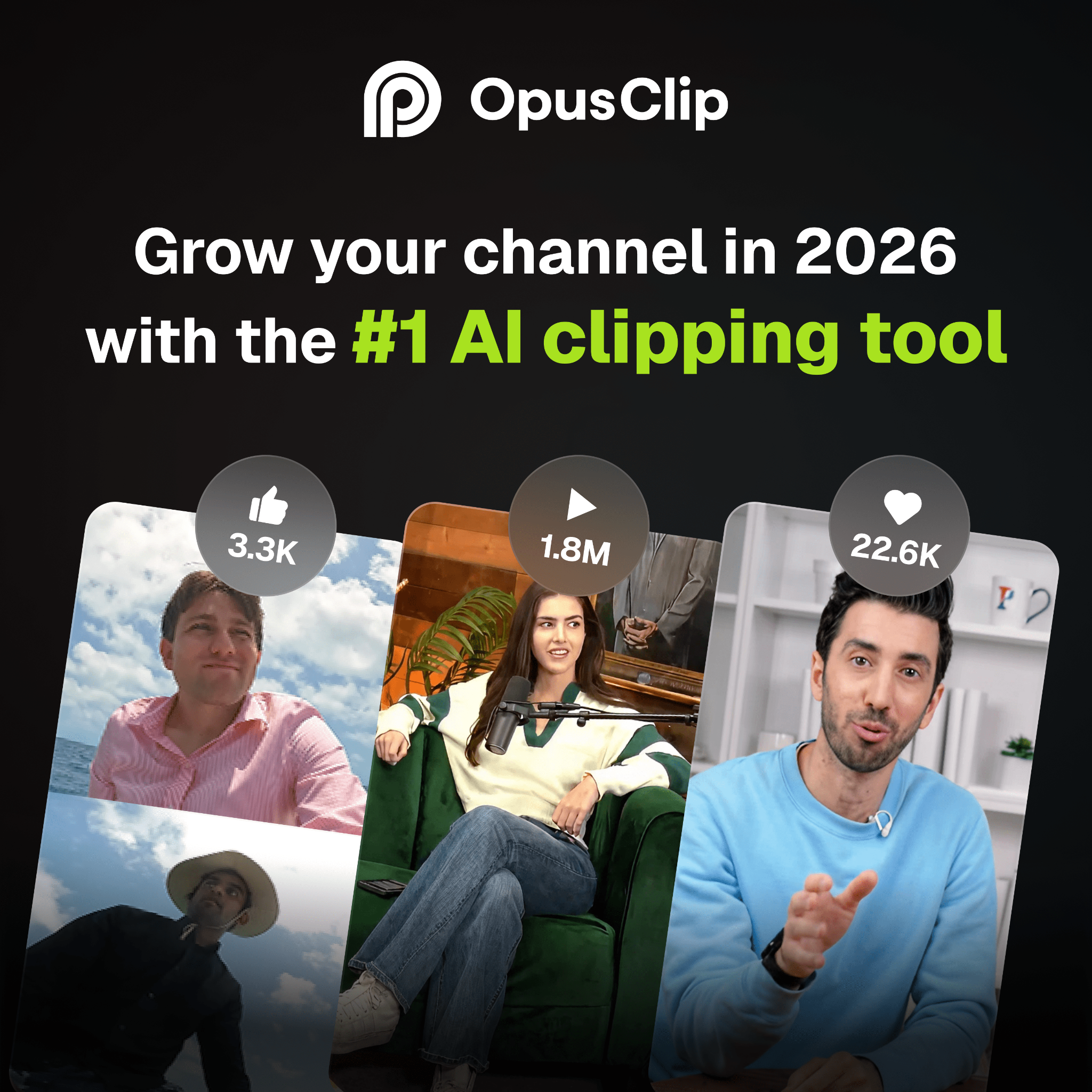 OpusClip Meta ad creative