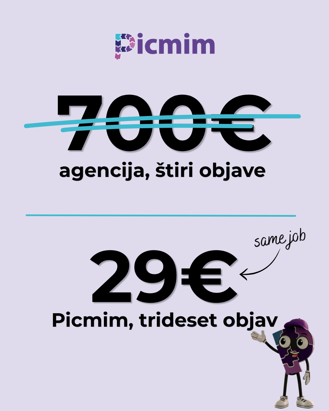 Picmim Meta ad creative