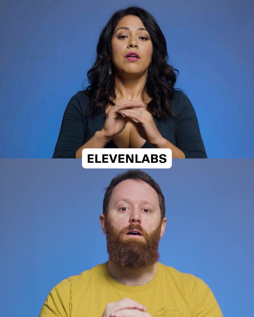 Visuel publicitaire ElevenLabs